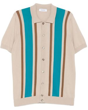 Gran Sasso Stripe Shirt - Blue