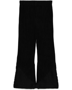 Homme Plissé Issey Miyake Pleats Bottoms 2 Trousers - Black