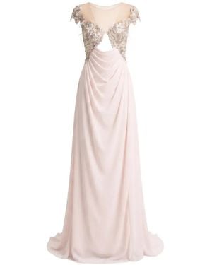 Gemy Maalouf Cut-Out Corset Dress - Pink