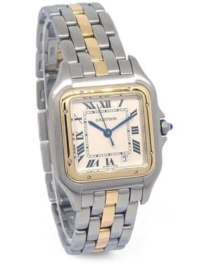 Cartier 1980-1990S Panthère 26Mm Watch - White
