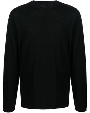 Transit Langärmeliger Pullover - Schwarz