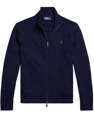 Polo Ralph Lauren Cardigan Mit Reißverschluss - Blau