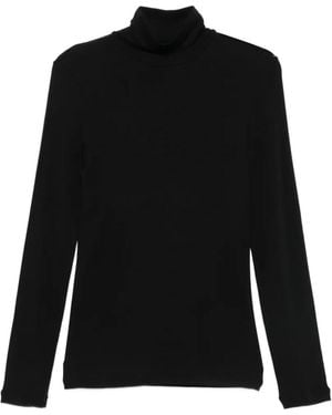 Loro Piana Mutisia Roll-Neck Jumper - Black