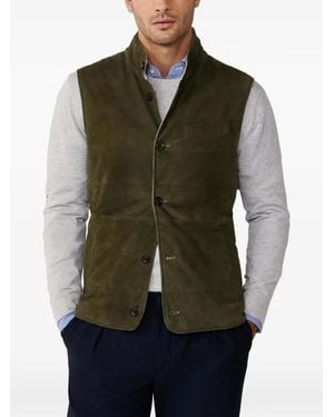 Hackett Reversible Gilet - Green