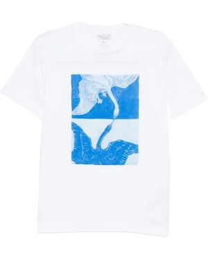 agnès b. X Brendan Lynch Le Mixte T-Shirt - Blue