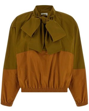 Saint Laurent Color-block Anorak - Multicolor