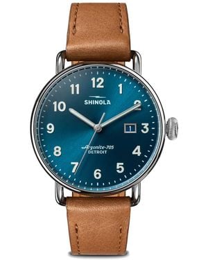 Shinola Canfield 38Mm Watch - Blue