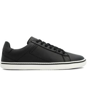 grounds Galaxy Leather Sneakers - Black