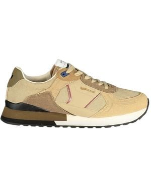 Gas Zapatillas Logan Mix A Paneles - Blanco