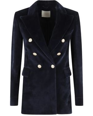 Circolo 1901 Blazer con doble botonadura - Azul