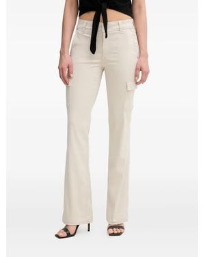Guess Flared Pants - Natural