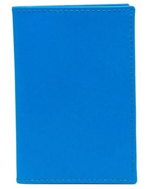 Comme des Garçons Color-Block Fodling Wallet - Blue