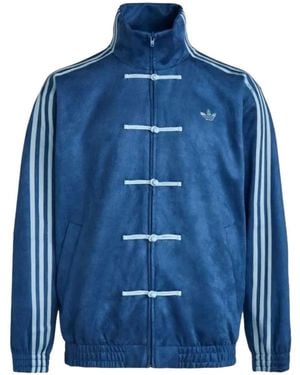 adidas Ctt 3.1 Chinese High-Neck Jacket - Blue