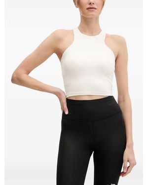 The North Face Sujetador Deportivo Refina Longline Con Cuello Halter - Negro