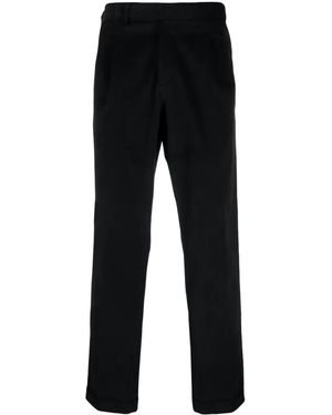 Briglia 1949 Quartieris Stretch-Cotton Trousers - Black