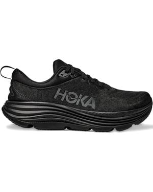 Hoka One One Gaviota 5 Lace-Up Fastening Trainers - Black