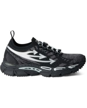 Off-White c/o Virgil Abloh Be Right Back Knit Trainers - Black