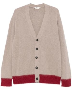 Altea Two-Tone Cardigan - Natural
