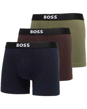HUGO Lot De Trois Boxers - Blue