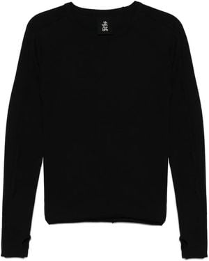 Thom Krom Cotton T-Shirt - Black