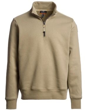 Parajumpers Broad Peak Half-Zip Sweatshirt - Natural