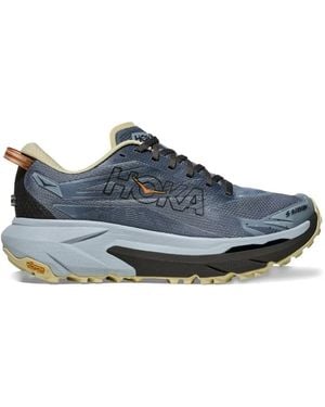 Hoka One One Mafate 5 Logo Trainers - Blue