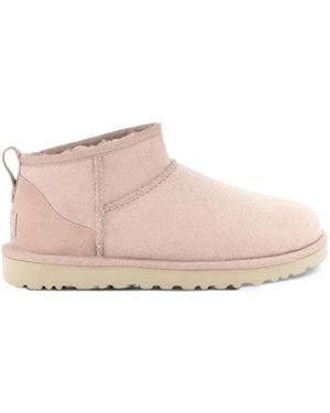 UGG Classic Ultra Mini Ankle Boots - Pink
