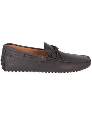 Tod's Gommino Leather Loafers - White