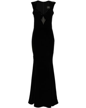 Cristallini Mistero Notte Gown - Black