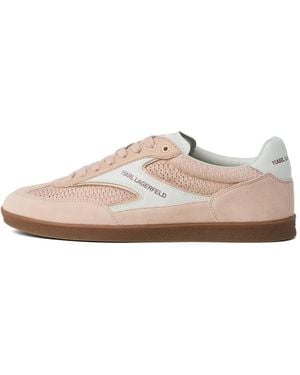 KARL LAGERFELD Kandidate Mesh Trainers - White