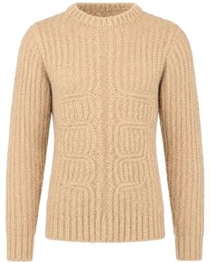 DSquared² Pull Muscle En Maille Côtelée - Neutre