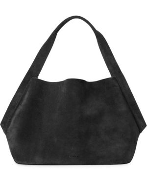 Shinola Bolso De Hombro Derby De Ante - Negro