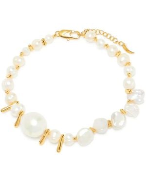 Missoma Pulsera Mixed Pearl - Metálico