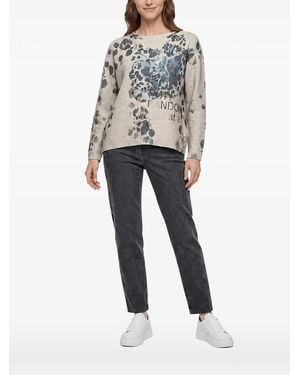 Betty Barclay Rhinestone-Embellished Jumper - Natural