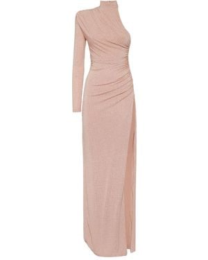 Philipp Plein Strass-Embellished Dress - Pink