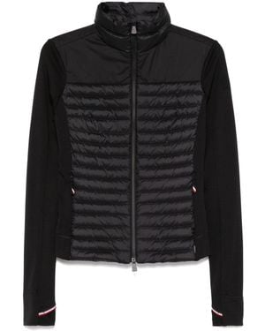 Moncler Padded Polartec Sweatshirt - Black