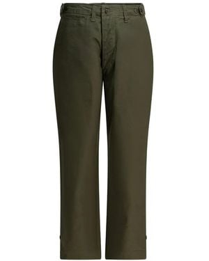 Buzz Rickson's M-43 Hose Mit Knöpfen - Grün