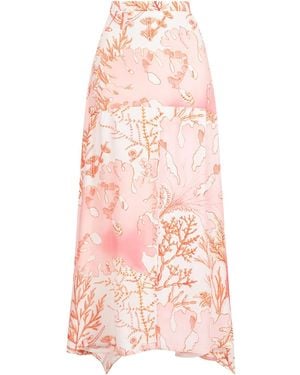 Stella McCartney Skirts Red - Multicolor