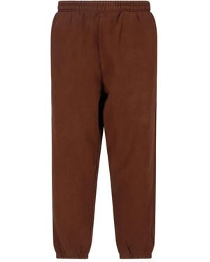 Entire studios Back-pocket Track Pants - Brown