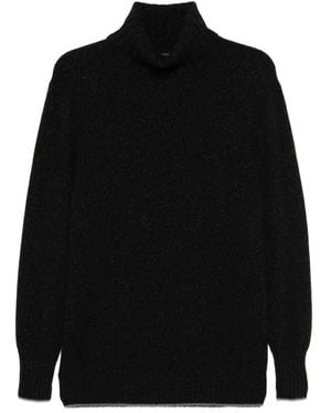 N.Peal Cashmere Brompton Sweater - Black