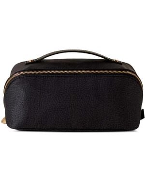 Borbonese Bolso De Mano Con Textura O.P - Negro