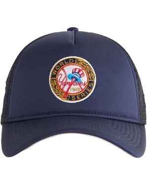 Kith X New Era X Ny Yankees World Series Patch Cap - Blue