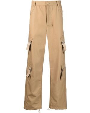Jacquemus Straight-Leg Cargo Trousers - Natural