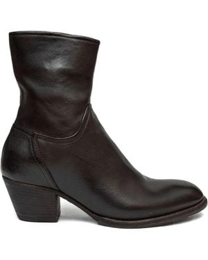 PAUL SILENCE 55Mm Zip-Detail Leather Boots - Black