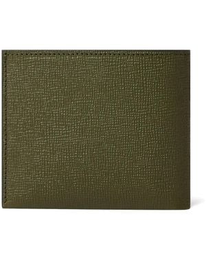 Paul Smith Floral Street Leather Cardholder - Green