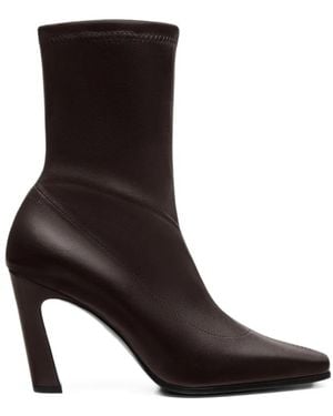 Stuart Weitzman Stassi Stretch Ankle Boots - Black