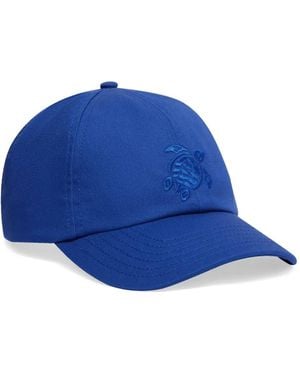 Vilebrequin Cappello Da Baseball Con Ricamo - Blu