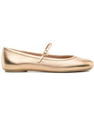 Gianvito Rossi Flats - Natural
