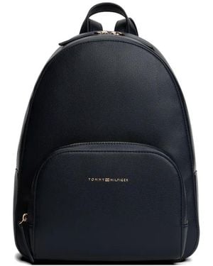 Tommy Hilfiger Sac À Dos À Logo Imprimé - Blue