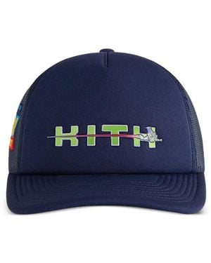 Kith X Disney Pixar Buzz Nolan Trucker Hat - Blue